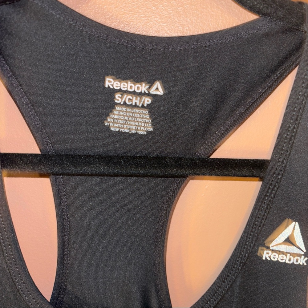Reebok Women’s US Performance Mesh Tank Top Black Size Small - Picture 6 of 7